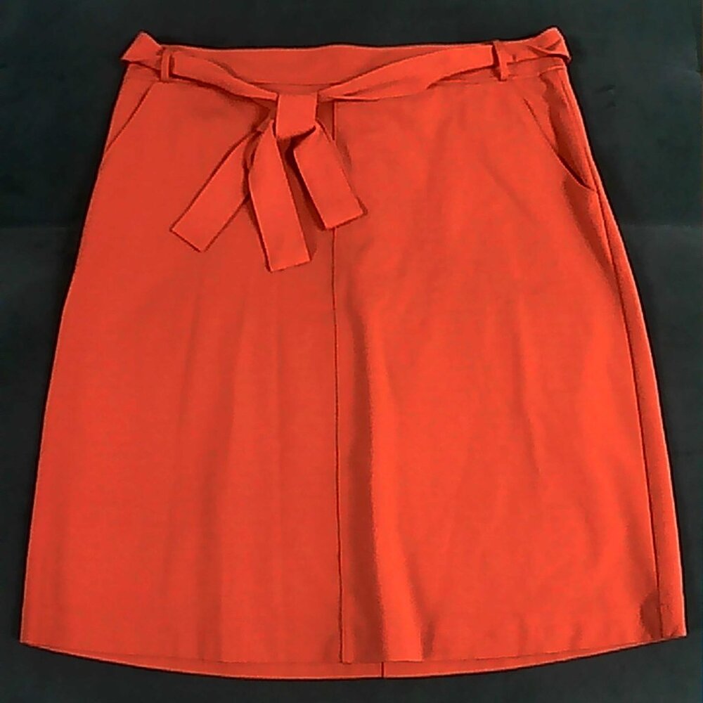 Peach Pink Liz Claiborne Skirt With Pockets